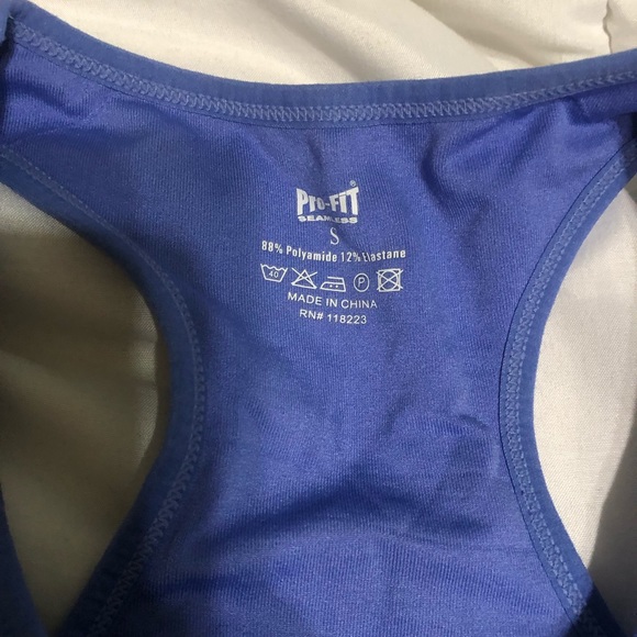 Periwinkle Racerback - Picture 2 of 2